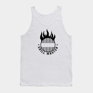 Grill master; bbq; barbeque; meat; food; cook; grill; grilling; cooking; chef; bbq gift; dad; father; gift for husband; cooks; love to bbq; Tank Top